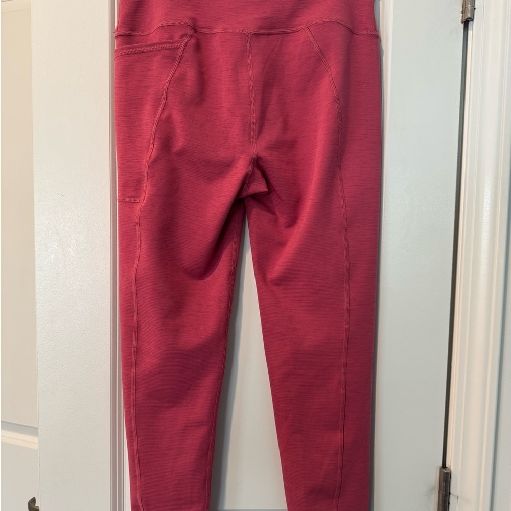 Sweaty Betty 7/8 Super Sculpt Leggings in Tayberry Pink Size Large - Picture 4 of 8